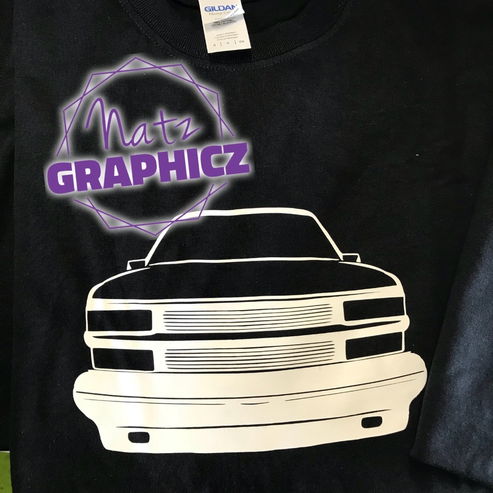 Custom T-shirt W/ OBS Truck